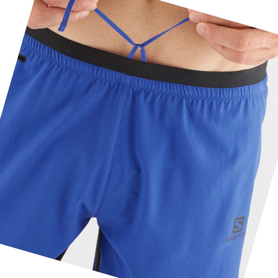 Bermudas Salomon CROSS TWINSKIN Hombre Azules | MX 3153DFM